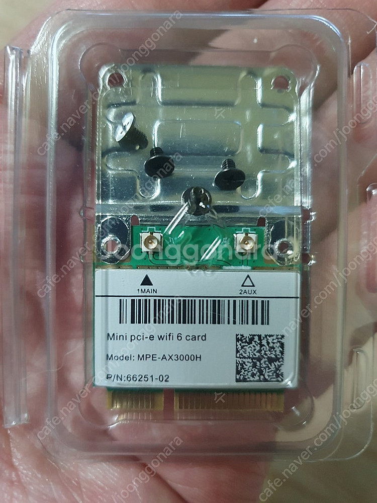 WiFi6 MPE-AX3000H 미니pci-e규격 3G...--0