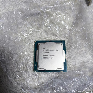 i3-8100 인텔 cpu 팔아요~