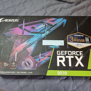 RTX 3070 AORUS MASTER D6 8GB 피씨디렉트 판매 합니다~!!