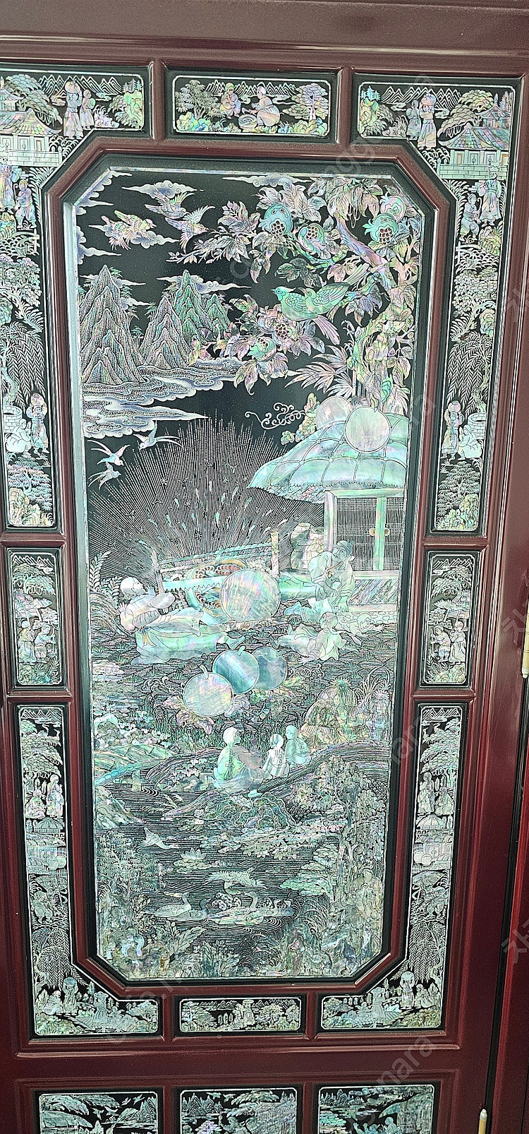 최고급 자개장 풀셋입니다.옷장 이불장 화장대.문갑 거실...--7