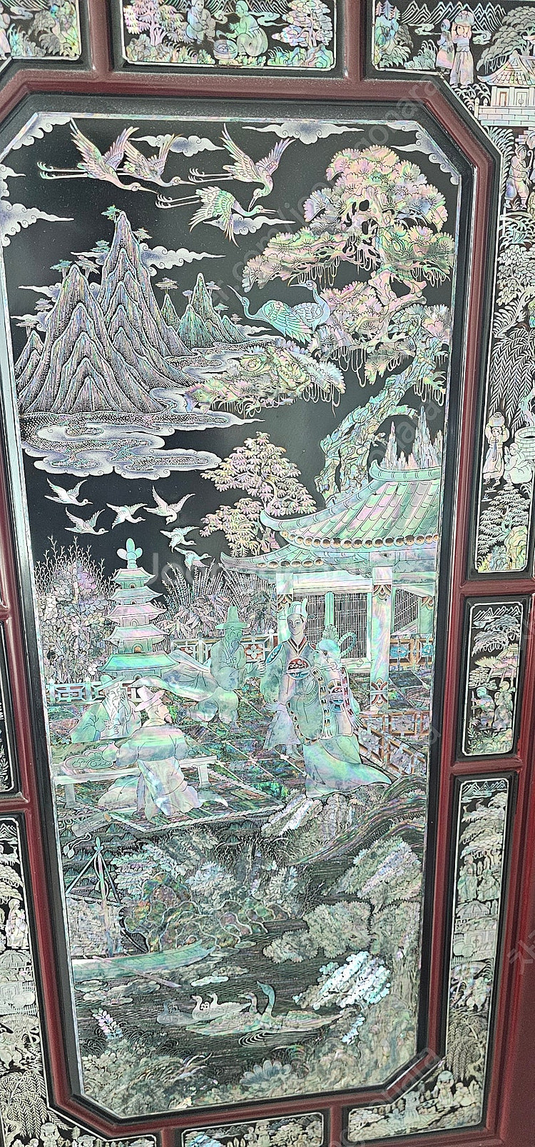 최고급 자개장 풀셋입니다.옷장 이불장 화장대.문갑 거실...--9