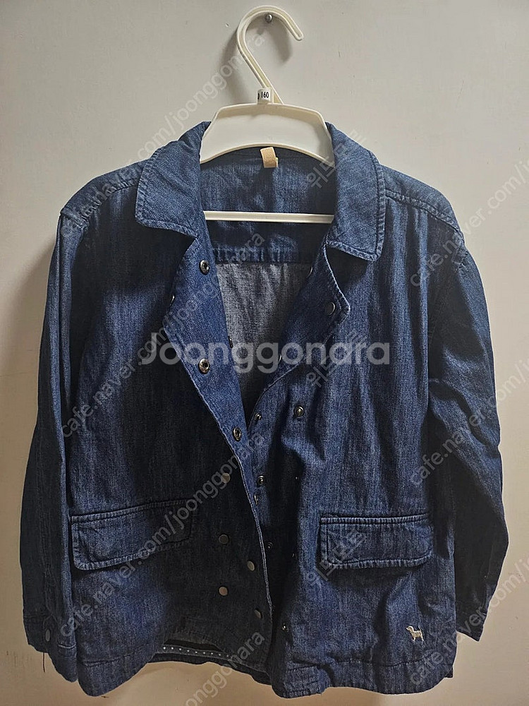 남아 브랜드130 점퍼 외투 일괄 폴로 누빔 점퍼 블루...--3