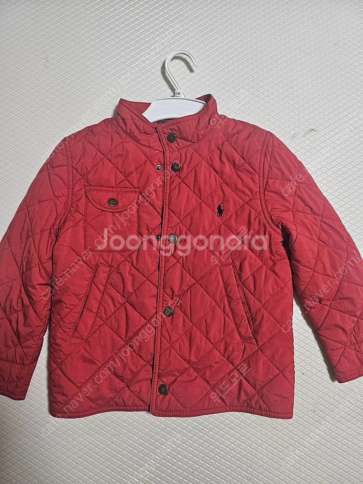 남아 브랜드130 점퍼 외투 일괄 폴로 누빔 점퍼 블루...--4