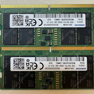 삼성 노트북 DDR5 16Gx2 32G