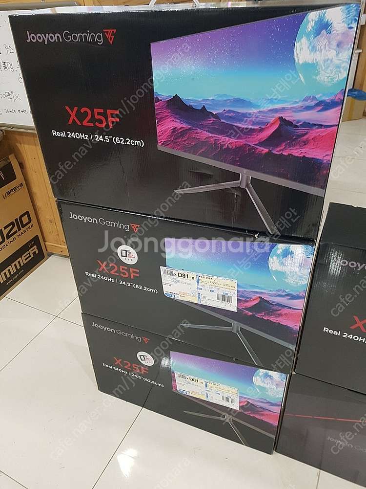 X25F 240hz 무결점 3대일괄판매합니다.--3