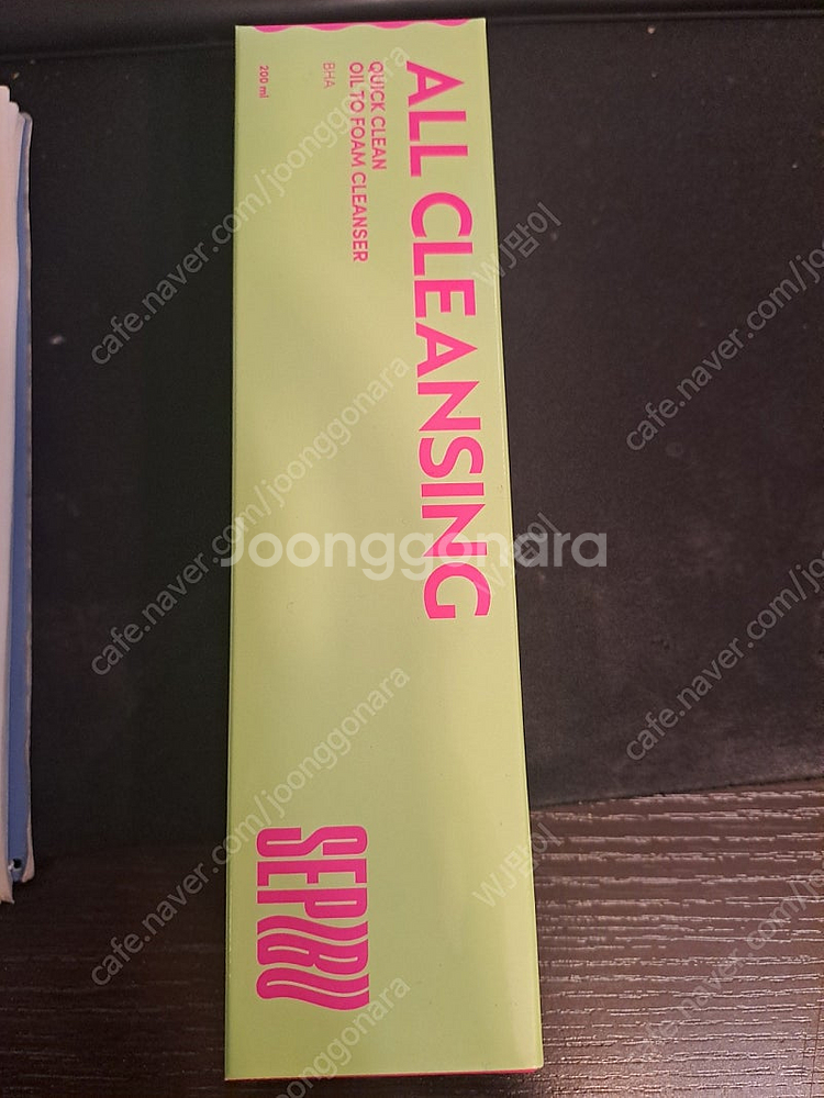 씨스터앤 퀵 클린 오일 투 폼 클렌저 200ml 새상품--0