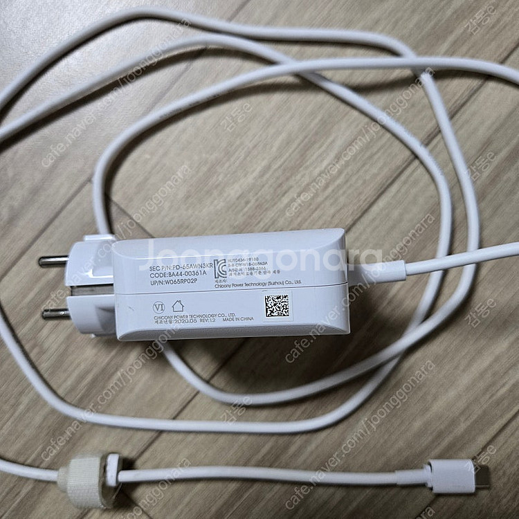 USB-C 65W 어댑터 충전기 2개 + 100W 케--3