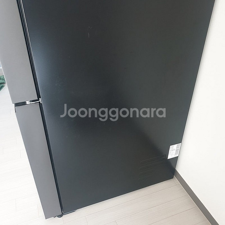 눈물의 급처 LG 오브제 냉장고 (H874GBB012)...--3