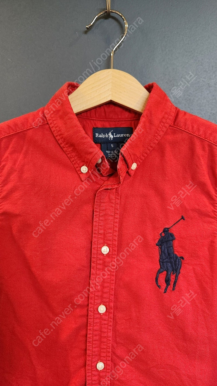 폴로 랄프로렌 키즈 빅포니 셔츠 남방 5T--1