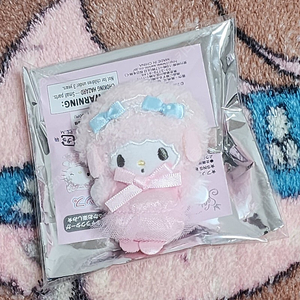 산리오 시로네코 피아노 헤어핀 미사용