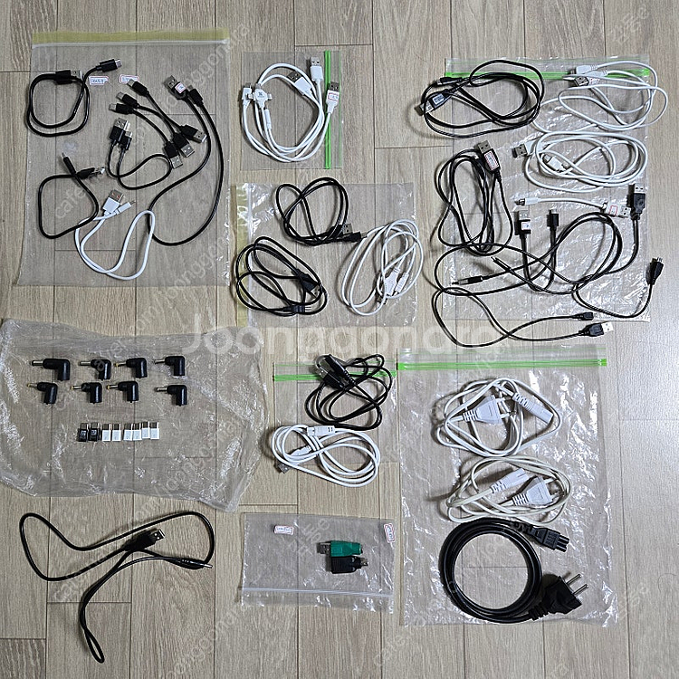 USB 케이블 (A-C, 미니, 마이크로, 변환잭..--0