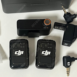 DJI MIC 2 (2 TX + 1 RX + 충전케이스 세트) + 소니 어댑터