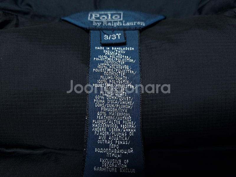 [무료배송][100]폴로 키즈 덕다운 패딩 조끼--5