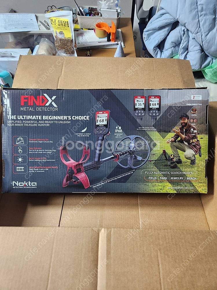nokta findx pro 금속탐지기 새제품--4