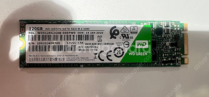 WD Green SATA M.2 2280 SSD, WD...--0