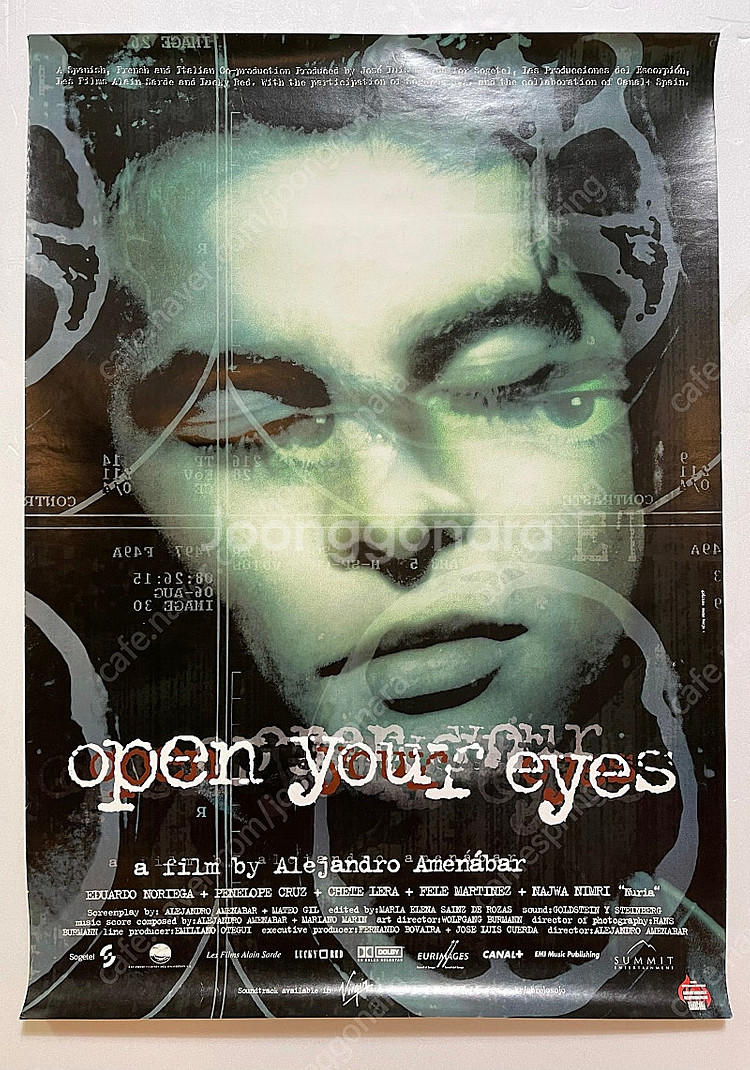 [대형영화포스터] 오픈 유어 아이즈 (open your...--0