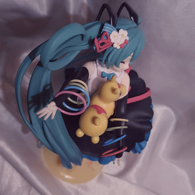 보컬로이드 하츠네 미쿠 로디 콜라보 미소녀 피규어 미쿠의날 쿠지 아크릴스탠드 일괄 이미지