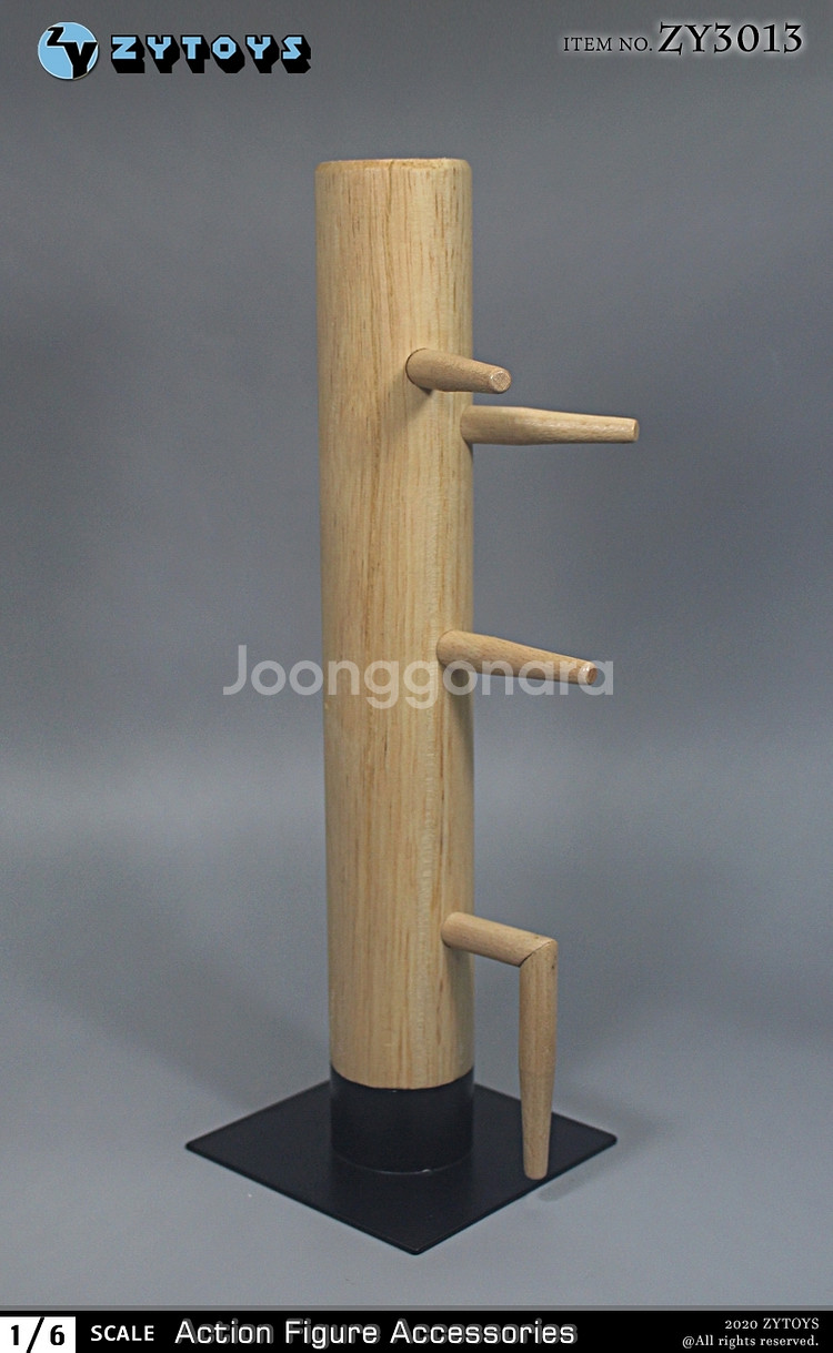 ZYTOYS 엽문 목인각 말뚝 디오라마 12인치 피규어...--3