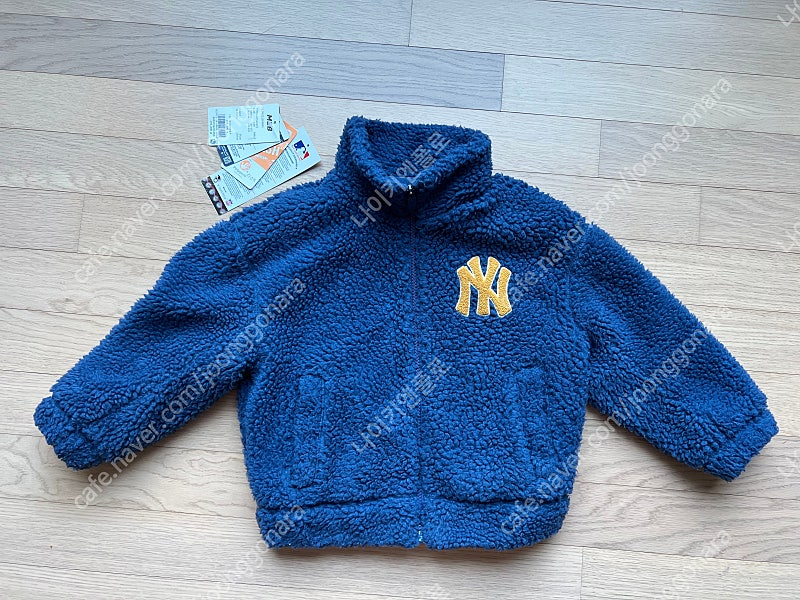 MLB 키즈 곰돌이 뽀글이 후리스 S급 판매--1