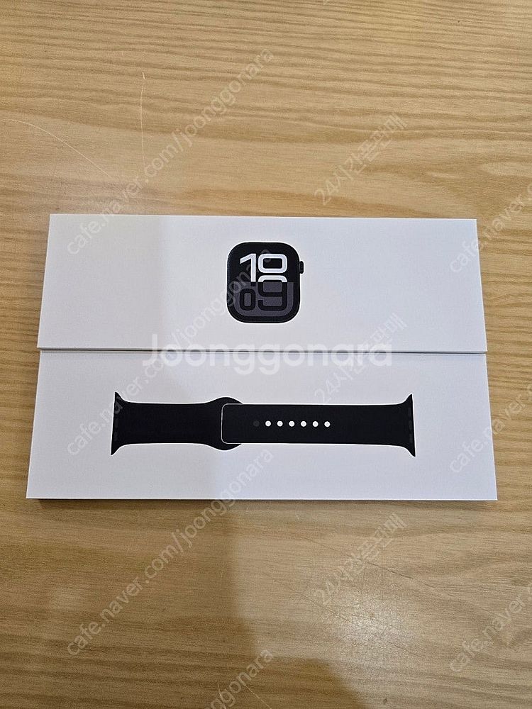 애플워치10제트블랙42mm gps미개봉판매합니다--1