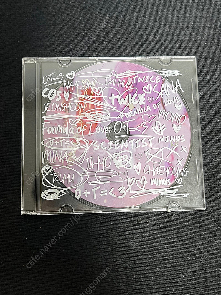 사나 포토카드 + 트와이스 정규3집 앨범 Formula--1
