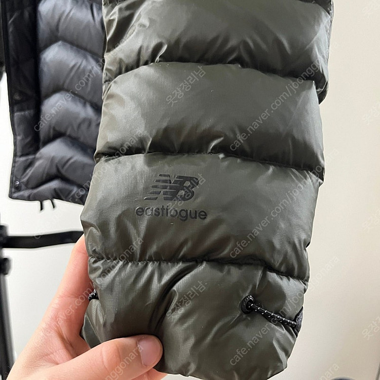 [L]이스트로그 x 뉴발란스 퍼텍스 후디 라이트 파카 패딩 믹스컬러 이미지