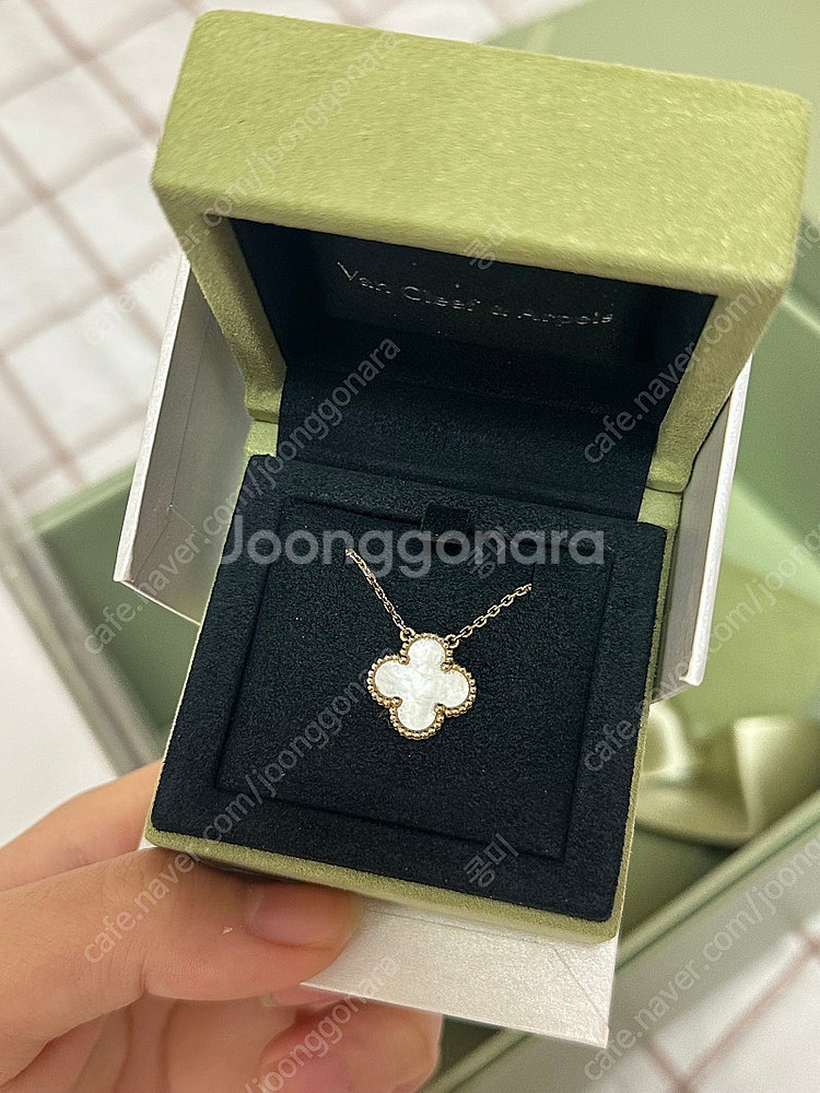반클리프앤 아펠 마더오브펄 빈티지 (4cm연장)--3