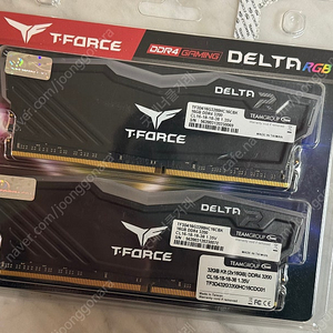 DDR4 3200 CL16 T-Force Delta Black RGB 32G서린 정품