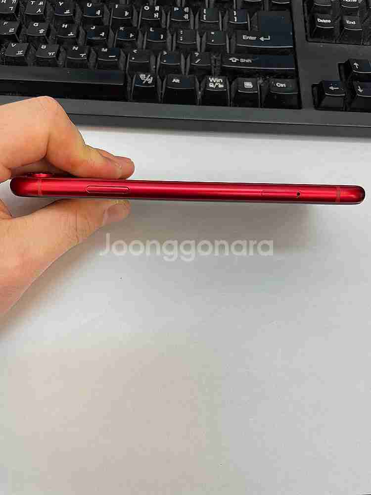 아이폰XR 레드 128GB 배터리89% 상태좋은 중고2...--4
