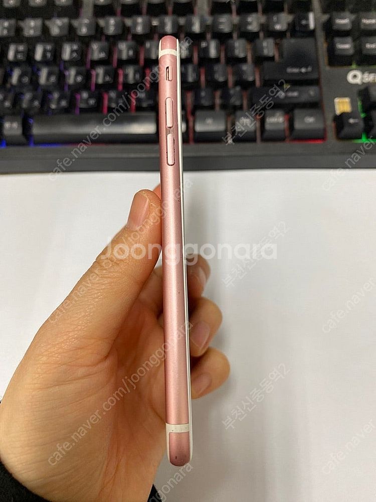198020 아이폰6S 로즈골드 액정SS급 16GB 무...--4