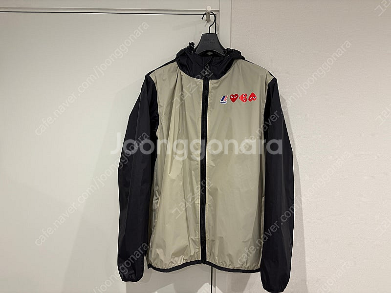 까웨 꼼데가르송 바람막이 XL 새제품--0