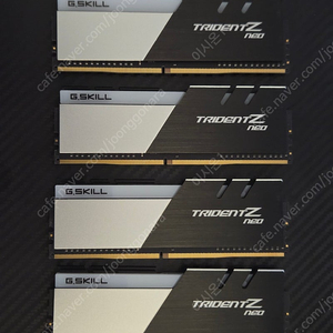 지스킬 DDR4 32G PC4-28800 CL16 트라이언트 Z NEO C (8Gx4) 풀뱅크