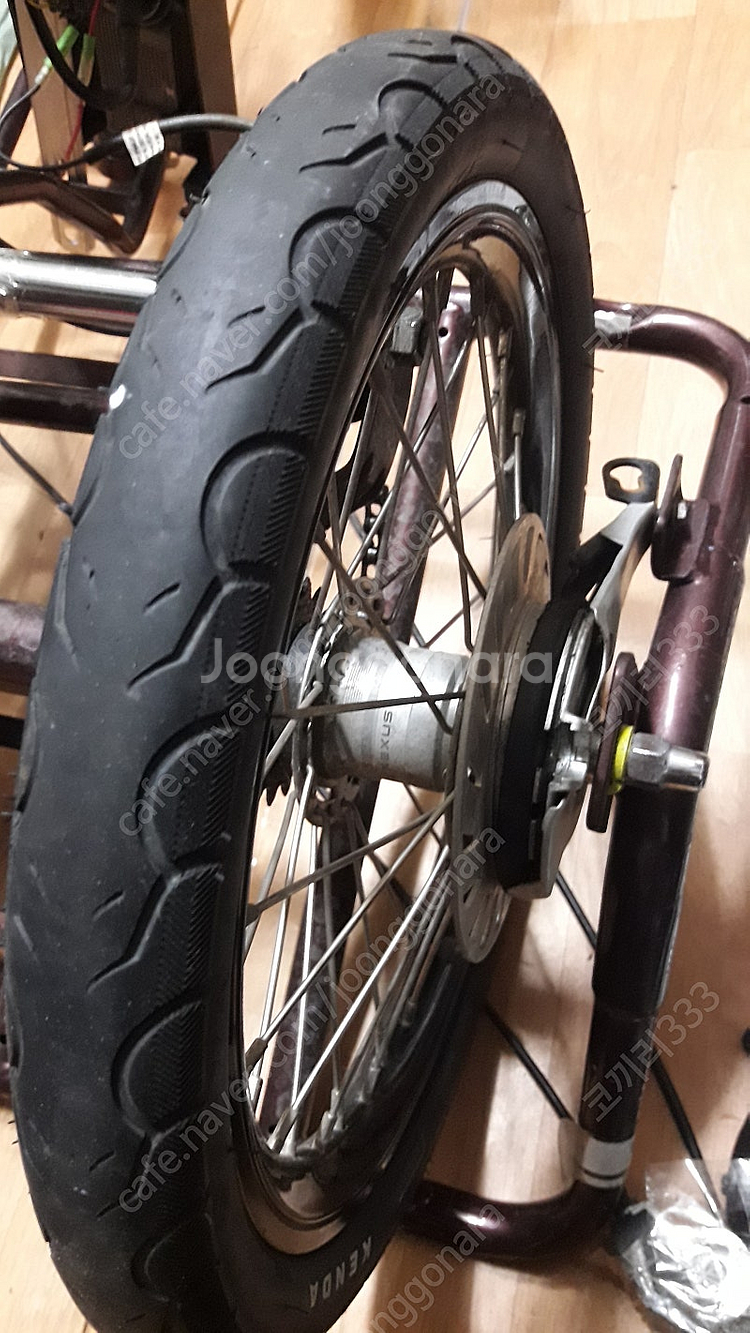삼륜전기자전거 밧데리 상태굿 팬텀 삼천리 부품용--8