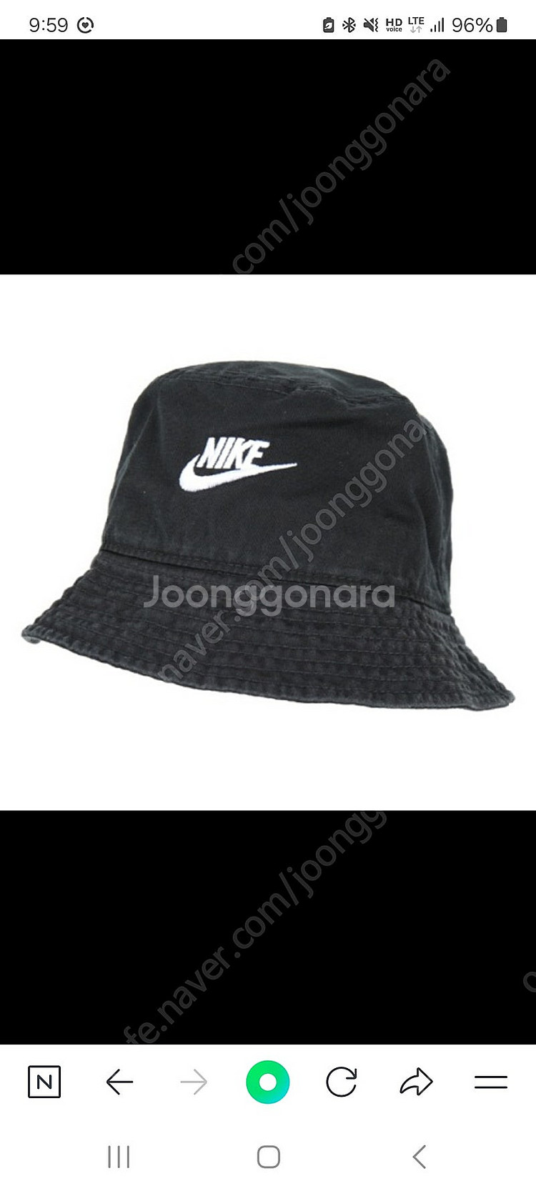 (M/L) 나이키 퓨추라 워시드 버킷햇 새제품 2만원--2