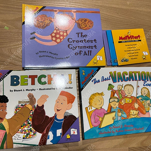 Mathstart 1-3단계 총 18권, CD 3장, 새책