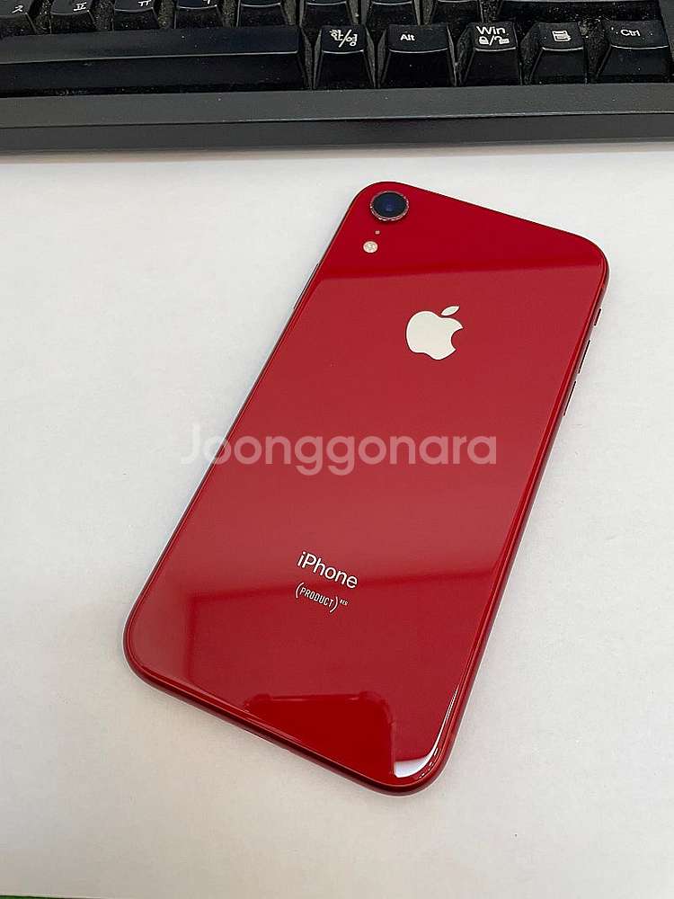 아이폰XR 레드 128GB 배터리89% 상태좋은 중고2...--1