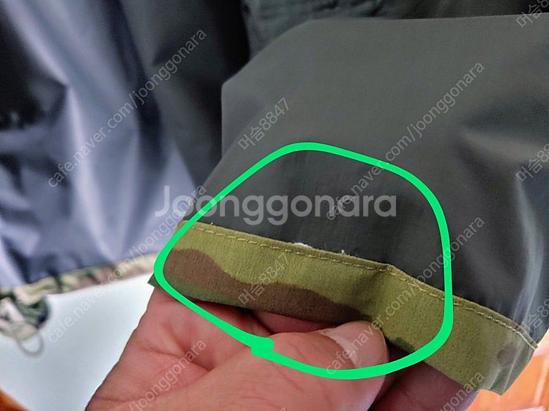 미군 멀티캠 팩라이트 고어텍스 / 110 / 길이 줄임--7