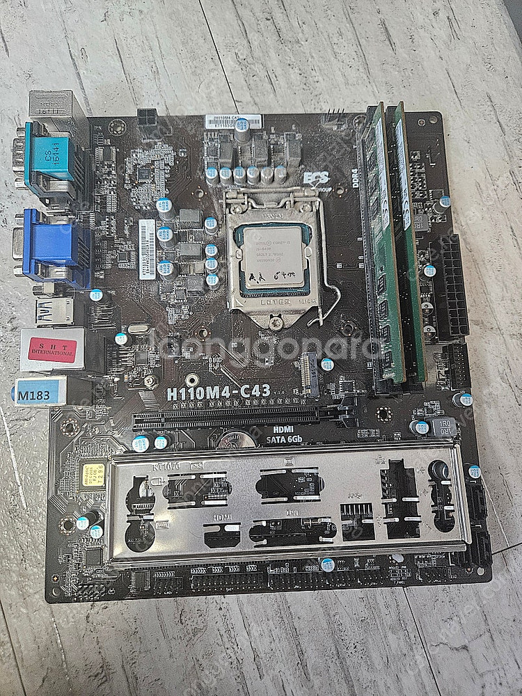 i5 6400 + ECS H110M + DDR4 8GB...--0