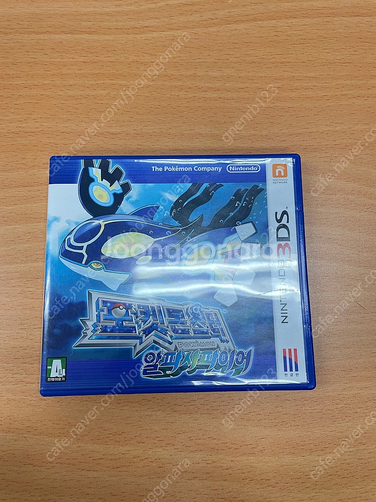 3DS 포켓몬스터 알파사파이어 곽팩--0