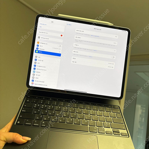 아이패드 프로 7세대 m4 13인치 256 실버 + 애플펜슬 + 매직키보드(블랙)