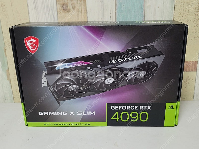 MSI RTX 4090 단순개봉 미사용--0
