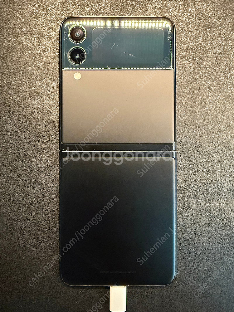 개인) 갤럭시z 플립3 256기가 블랙 상태 좋음--6