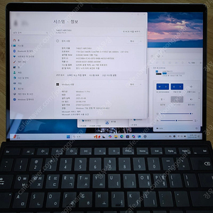 마이크로소프트 서피스프로8 / CPU-i5(11th) / RAM 8GB / NVME 256GB / 슬림펜 / 키보드 풀박스(택비포함)
