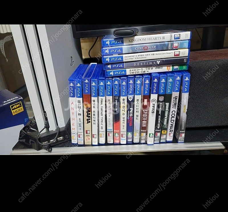 ps4 본체,듀얼쇼크,외장nvme,게임 일괄로 팝니다--1