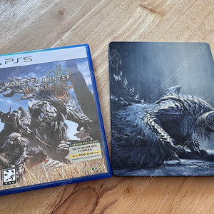 ps5 몬스터헌터 와일즈 코드미사용 스틸북 포함