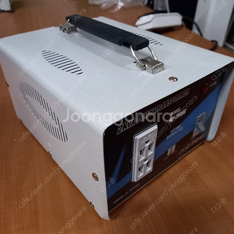 한일 트랜스 변압기 다운용 2KVA--1