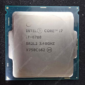 인텔 CPU i7-6700, i5-9500 각 1개씩 팝니다.