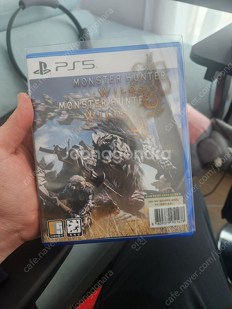 ps5 몬헌와일즈 스틸북팝니다--0