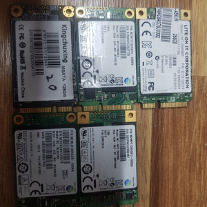 노트북 적출 msata m.sata 128gb ssd 판매합니다.