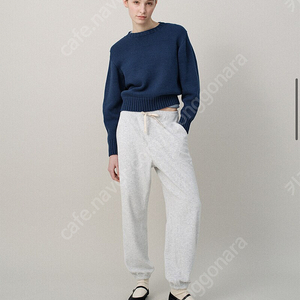 낫띵리튼 Piya cotton wholegarment knit(Vintage blue) 판매합니다.